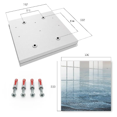 Sea harmony Key box for wall