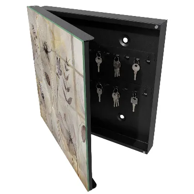 Delicate flora Wall mounted key box