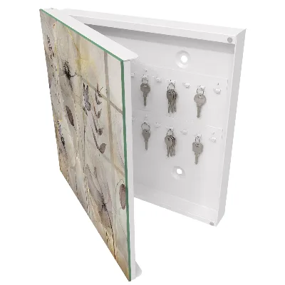 Delicate flora Wall mounted key box