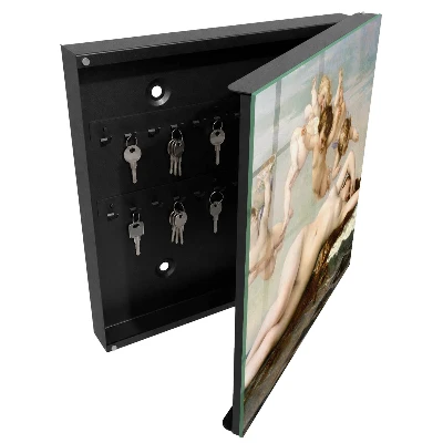 The Birth of Venus by Alexandre Cabanel Wall mounted key box