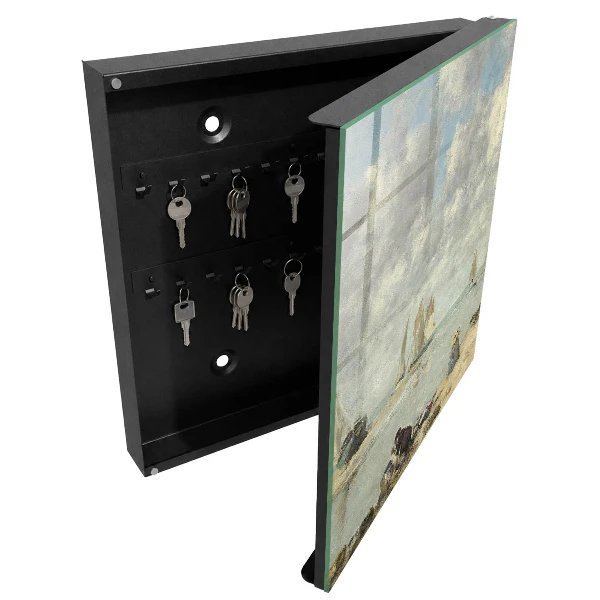 Sailboats Key box for wall