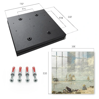 Sailboats Key box for wall