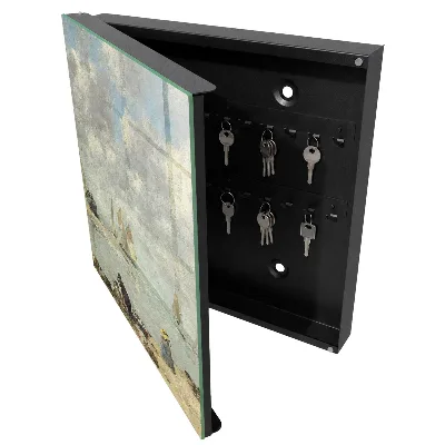 Sailboats Key box for wall