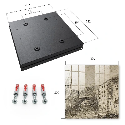 Ancient vibe Key box for wall