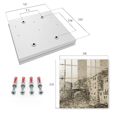 Ancient vibe Key box for wall