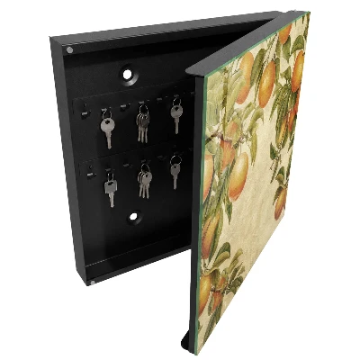 Oranges nature Key box for wall