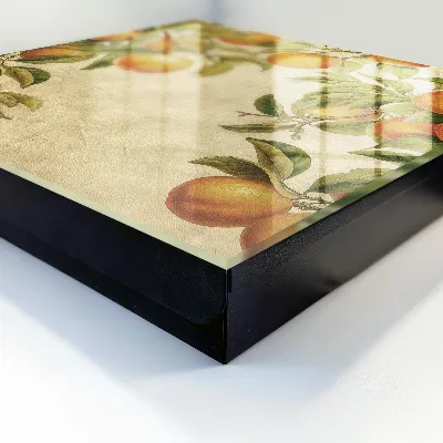 Oranges nature Key box for wall