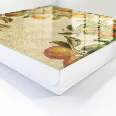 Oranges nature Key box for wall