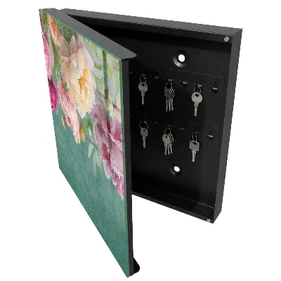 Floral elegance Wall mounted key box