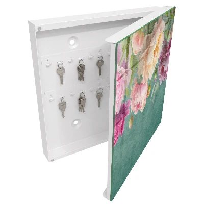 Floral elegance Wall mounted key box
