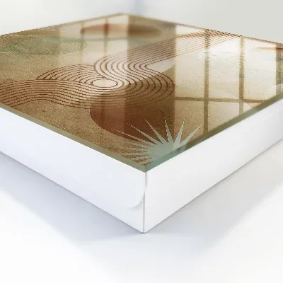 Geometric forms Key cabinet