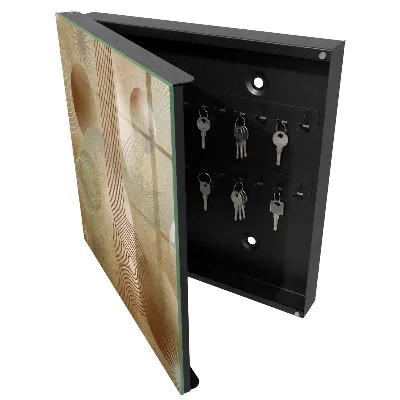 Geometric forms Key cabinet