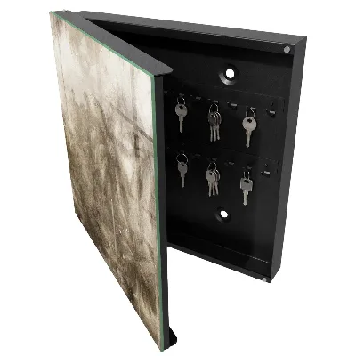 Beige jungle Wall mounted key box