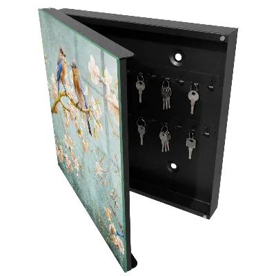 Spring scene Wall mounted key box