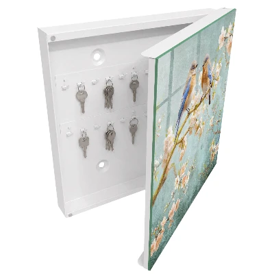 Spring scene Wall mounted key box