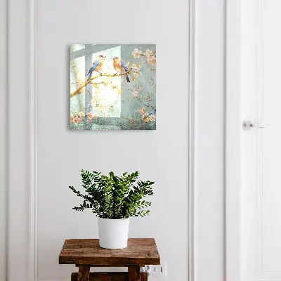 Spring scene Wall mounted key box