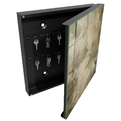 Idyllic nature Key cabinet