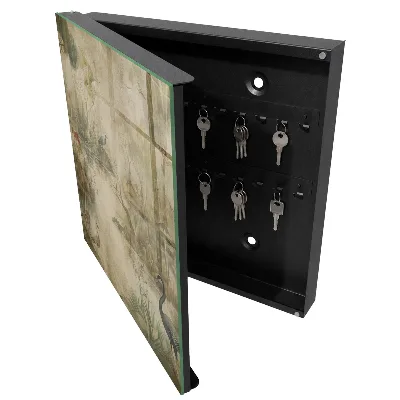 Idyllic nature Key cabinet