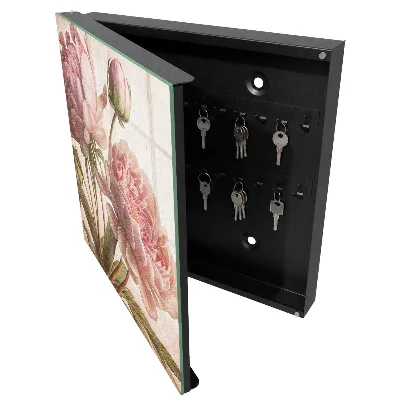 Romantic botany Key box for wall