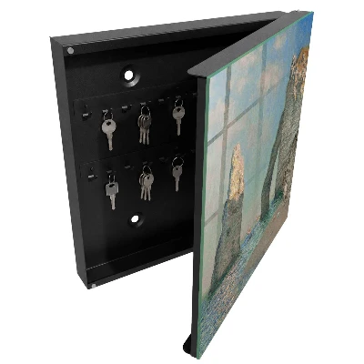 Sea cliffs Key box for wall