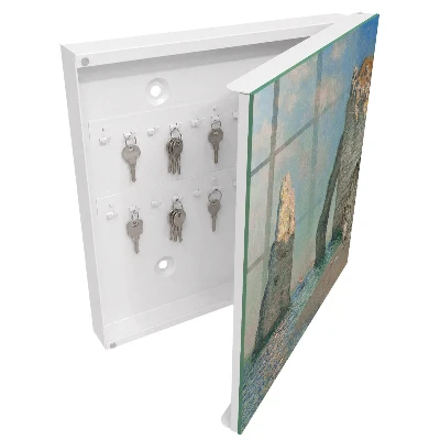Sea cliffs Key box for wall
