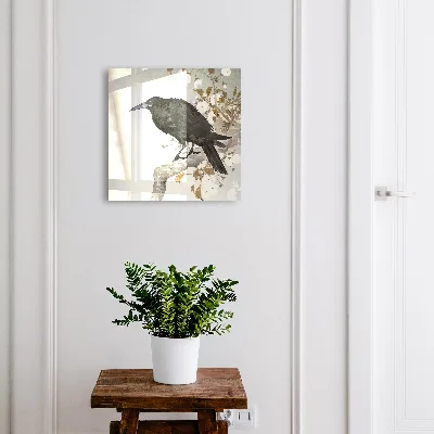 Black raven Wall mounted key box