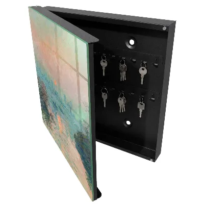 Romantic landscape Key cabinet