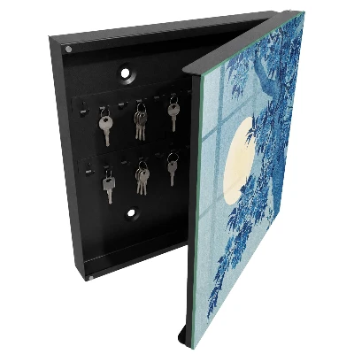 Moonlit night Key box for wall