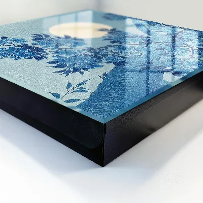 Moonlit night Key box for wall