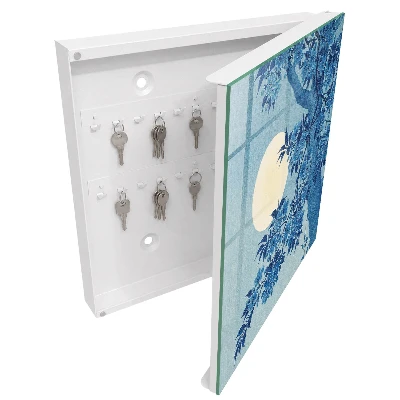 Moonlit night Key box for wall