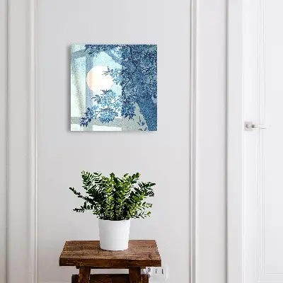Moonlit night Key box for wall