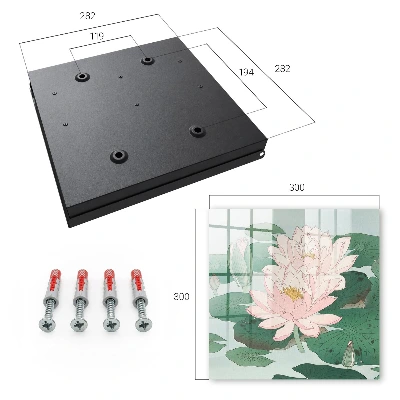 Water lilies Key cabinet