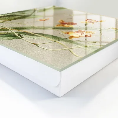 Climbing flowers Key box for wall