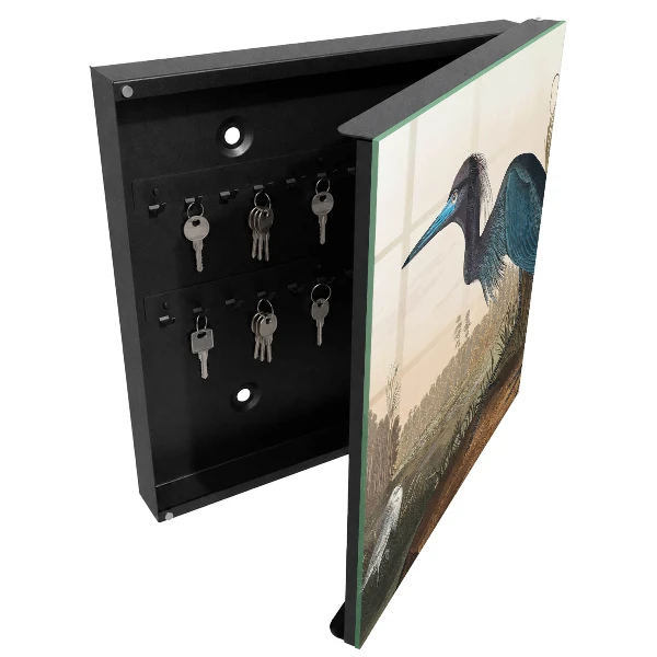 Exotic bird Wall mounted key box