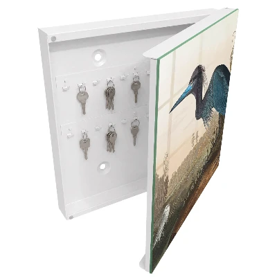 Exotic bird Wall mounted key box