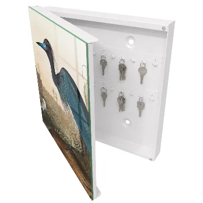 Exotic bird Wall mounted key box