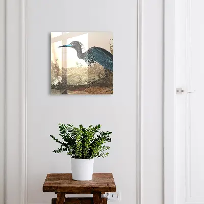 Exotic bird Wall mounted key box
