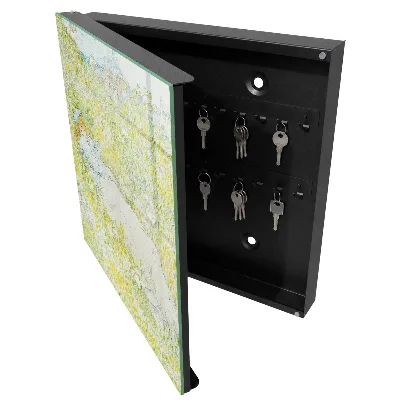 Rustic rest Key cabinet