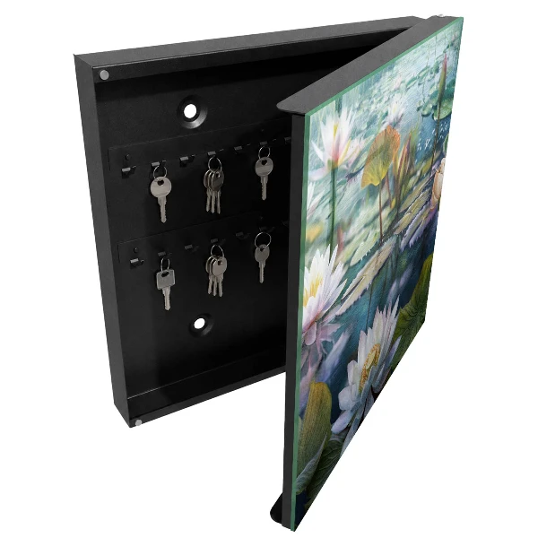 Water flowers Wall mounted key box