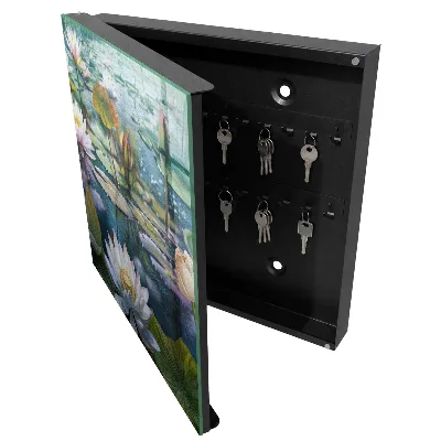 Water flowers Wall mounted key box