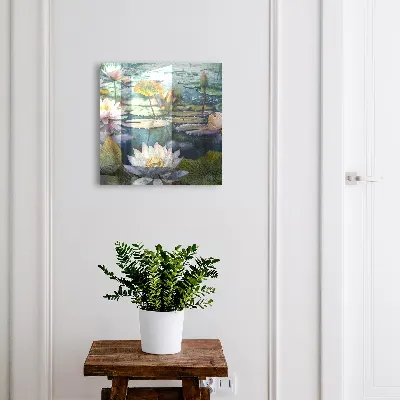 Water flowers Wall mounted key box
