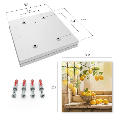 Lemon freshness Key cabinet