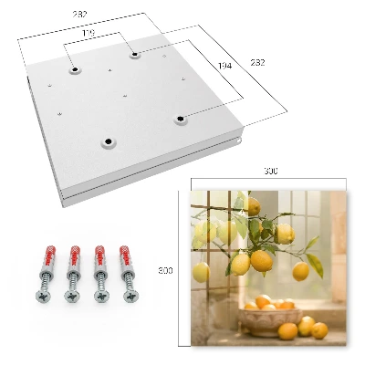 Lemon charm Key box for wall