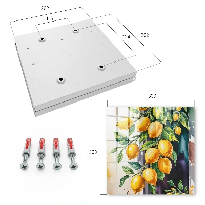 Lemon charm Key cabinet