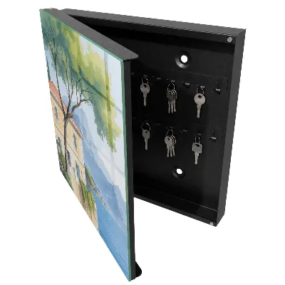 Tranquility of nature Key box for wall