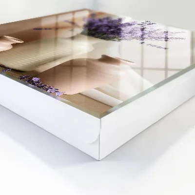 Flowers in a vase Key cabinet
