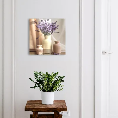 Flowers in a vase Key cabinet