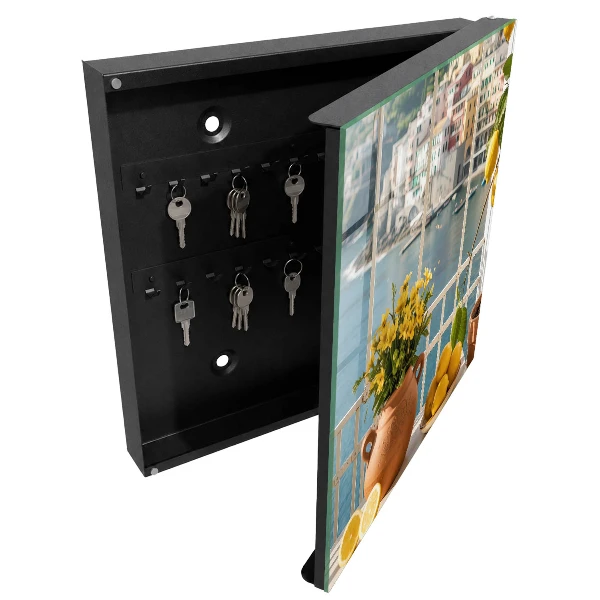 Holiday scenery Wall mounted key box