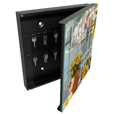 Holiday scenery Wall mounted key box