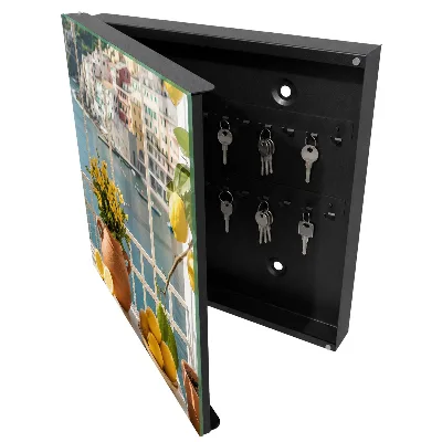 Holiday scenery Wall mounted key box